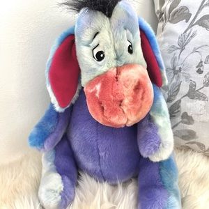 Like New 💜 Disney Eeyore Tie Dye Ice Cream Purple and Blue